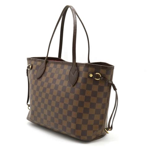 louis vuitton damier canvas neverfull pm n51109|louis vuitton neverfull tote.